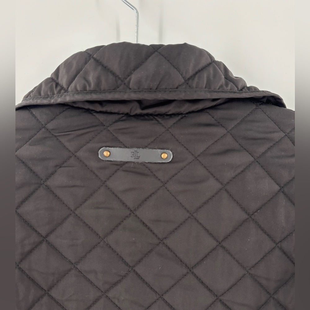 Ralph Lauren Black Diamond Quilted Jacket Women’s Size M - Picture 4 of 14